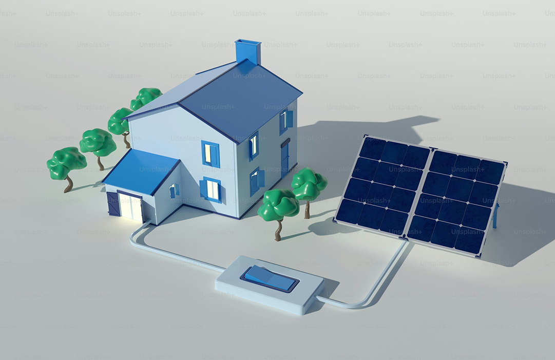 Smart home energy system connecting EVs, solar, and batteries